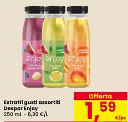 Eurospar Estratti gusti assortiti Despar Enjoy offerta