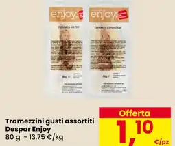 Eurospar Tramezzini gusti assortiti Despar Enjoy offerta
