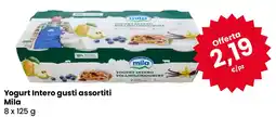 Eurospar Yogurt Intero gusti assortiti Mila offerta