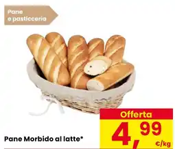 Eurospar Pane Morbido al latte offerta