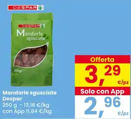 Eurospar Mandorle sgusciate Despar offerta
