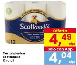 Eurospar Carta Igienica Scottonelle offerta