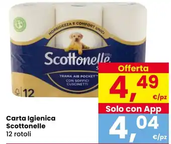 Eurospar Carta Igienica Scottonelle offerta