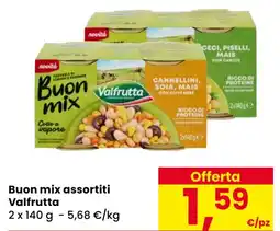 Eurospar Buon mix assortiti Valfrutta offerta