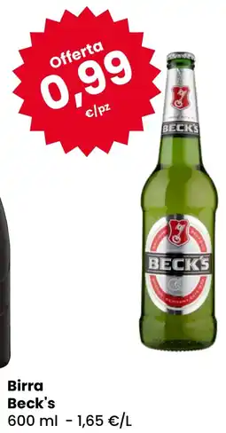 Eurospar Birra Beck's offerta