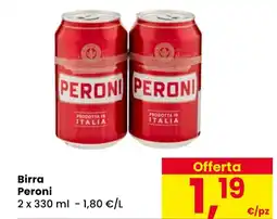 Eurospar Birra Peroni offerta
