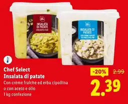 Lidl Chef Select Insalata di patate offerta