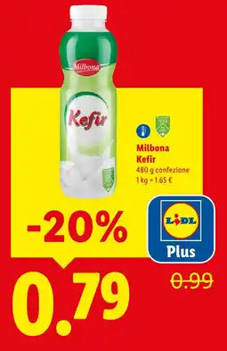 Lidl Milbona Kefir offerta
