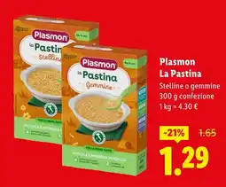 Lidl Plasmon La Pastina offerta