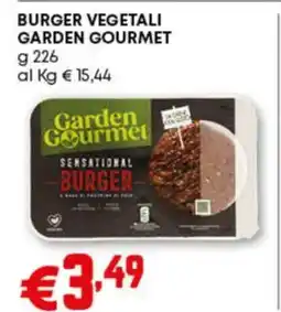 Pam Burger vegetali garden gourmet offerta