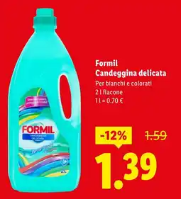 Lidl Formil Candeggina delicata offerta