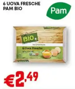 Pam 6 uova fresche PAM BIO offerta