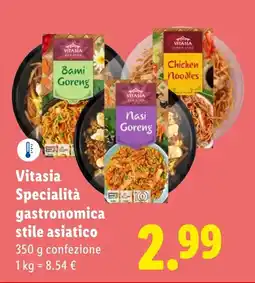 Lidl Vitasia Specialità gastronomica stile asiatico offerta