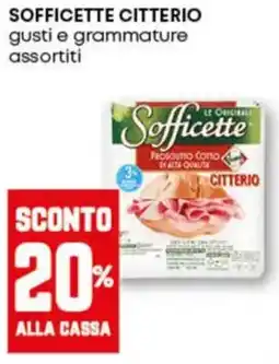 Pam Sofficette citterio gusti e grammature assortiti offerta