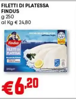 Pam Filetti di platessa FINDUS offerta