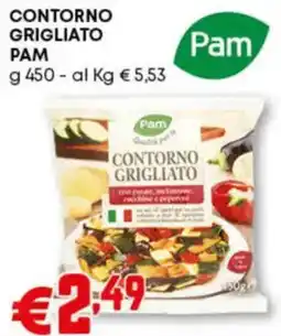 Pam Contorno grigliato PAM offerta