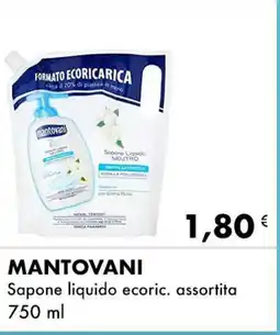 Iper Tosano MANTOVANI Sapone liquido ecoric. assortita offerta