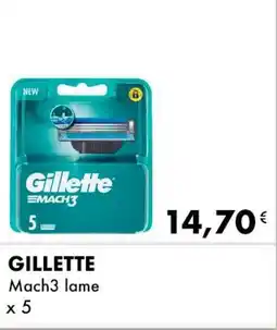 Iper Tosano GILLETTE Mach3 lame offerta