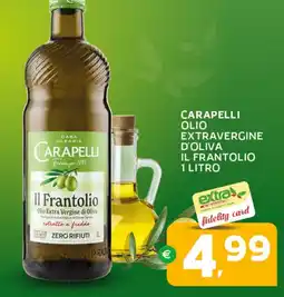 Extra Supermercati Carapelli olio extravergine d'oliva il frantolio offerta