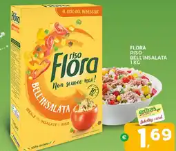 Extra Supermercati Flora riso bell'insalata offerta