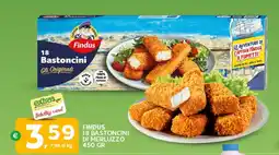Extra Supermercati Findus 18 bastoncini di merluzzo offerta