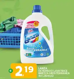 Extra Supermercati Lanza detersivo lavatrice brezza mediterranea offerta