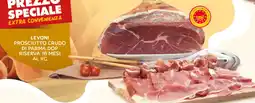 Extra Supermercati Levoni prosciutto crudo di parma dop riserva 18 mesi offerta