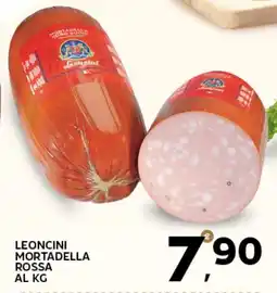 Extra Supermercati Leoncini mortadella rossa offerta