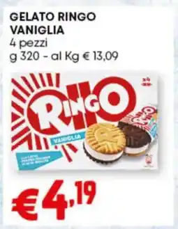 Pam Gelato RINGO VANIGLIA pezzi offerta