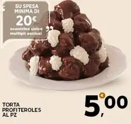 Extra Supermercati Torta profiteroles offerta