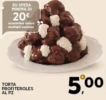 Extra Supermercati Torta profiteroles offerta