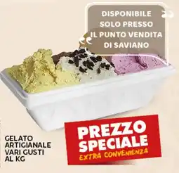 Extra Supermercati Gelato artigianale vari gusti offerta