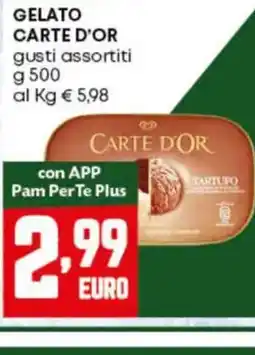 Pam Gelato CARTE D'OR gusti assortiti offerta