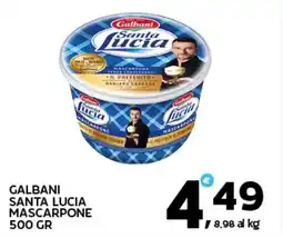 Extra Supermercati Galbani santa lucia mascarpone offerta