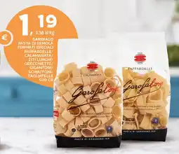 Extra Supermercati Garofalo pasta di semola formati speciali offerta