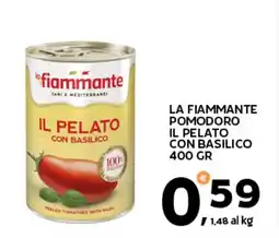 Extra Supermercati La fiammante pomodoro il pelato con basilico offerta
