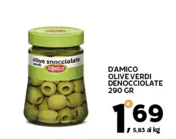 Extra Supermercati D'amico olive verdi denocciolate offerta