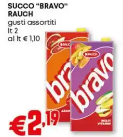 Pam Succo bravo RAUCH gusti assortiti offerta
