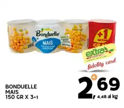 Extra Supermercati Bonduelle mais offerta