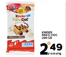 Extra Supermercati Kinder pan e cioc offerta
