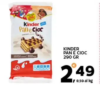 Extra Supermercati Kinder pan e cioc offerta