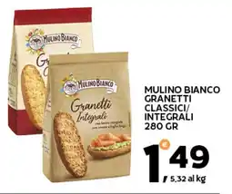 Extra Supermercati Mulino bianco granetti classici/ integrali offerta