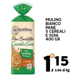 Extra Supermercati Mulino bianco pane 5 cereali e soia offerta