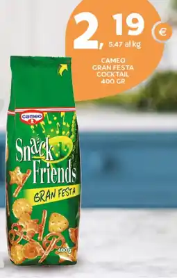 Extra Supermercati Cameo gran festa cocktail offerta