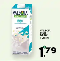 Extra Supermercati Valsoia riso drink offerta