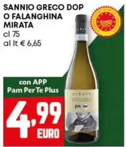 Pam Sannio greco dop o falanghina mirata offerta