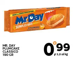 Extra Supermercati Mr. day plumcake classico offerta