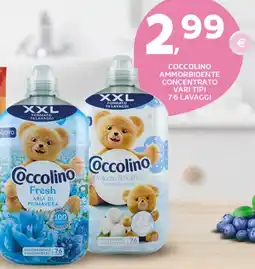 Extra Supermercati Coccolino ammorbidente concentrato offerta