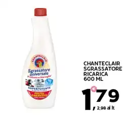 Extra Supermercati Chanteclair sgrassatore ricarica offerta