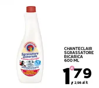 Extra Supermercati Chanteclair sgrassatore ricarica offerta